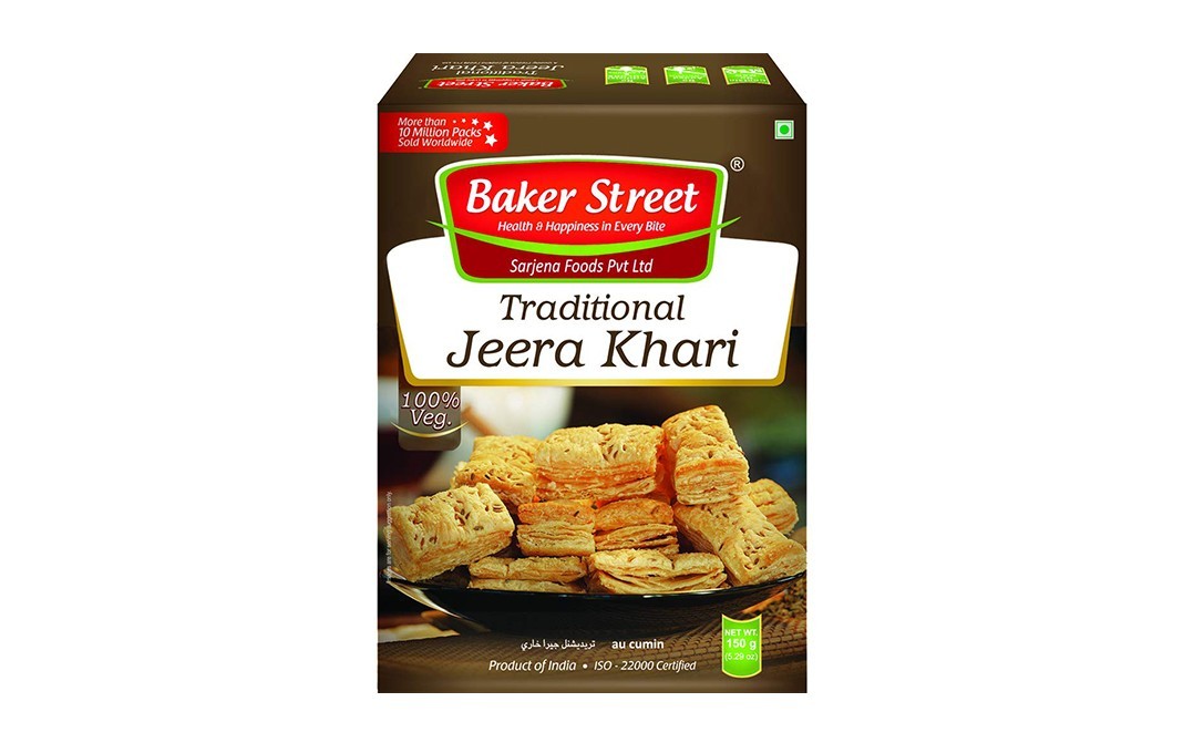 Baker Street Traditional Jeera Khari    Pack  150 grams